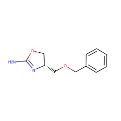 NC1=N[C@@H](COCc2ccccc2)CO1 ZINC000059958423