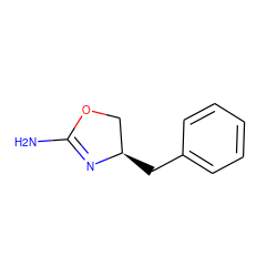 NC1=N[C@H](Cc2ccccc2)CO1 ZINC000083965044