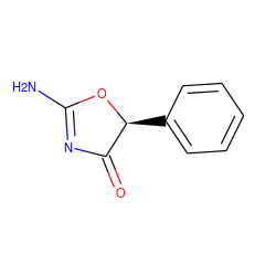 NC1=NC(=O)[C@H](c2ccccc2)O1 ZINC000000000591