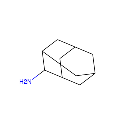 NC1C2CC3CC(C2)CC1C3 ZINC000003861190