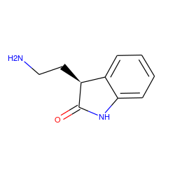 NCC[C@@H]1C(=O)Nc2ccccc21 ZINC000000518123