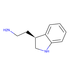 NCC[C@@H]1CNc2ccccc21 ZINC000027518978