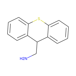 NCC1c2ccccc2Sc2ccccc21 ZINC000006928031