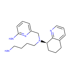 NCCCCN(Cc1cccc(N)n1)[C@@H]1CCCc2cccnc21 ZINC000066074552