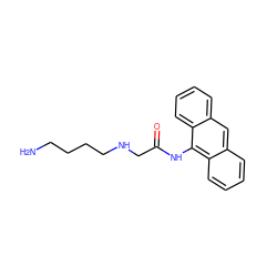 NCCCCNCC(=O)Nc1c2ccccc2cc2ccccc12 ZINC000169329647