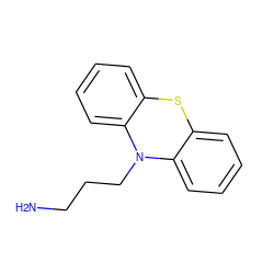 NCCCN1c2ccccc2Sc2ccccc21 ZINC000019808142