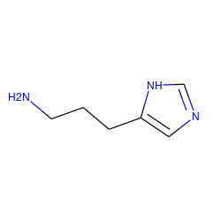 NCCCc1cnc[nH]1 ZINC000005116857