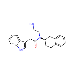 NCCN(C(=O)Cc1c[nH]c2ccccc12)[C@@H]1CCc2ccccc2C1 ZINC000028825778