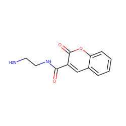 NCCNC(=O)c1cc2ccccc2oc1=O ZINC000037902479