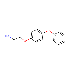 NCCOc1ccc(Oc2ccccc2)cc1 ZINC000011945831