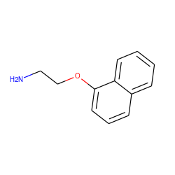 NCCOc1cccc2ccccc12 ZINC000005876462