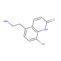 NCCc1ccc(O)c2[nH]c(=O)ccc12 ZINC000029488069