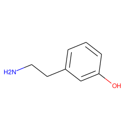 NCCc1cccc(O)c1 ZINC000000406211