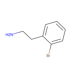 NCCc1ccccc1Br ZINC000000403524