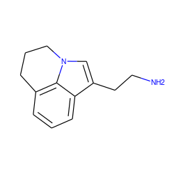 NCCc1cn2c3c(cccc13)CCC2 ZINC000022014599