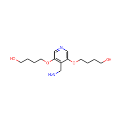 NCc1c(OCCCCO)cncc1OCCCCO ZINC000013608439