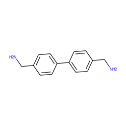 NCc1ccc(-c2ccc(CN)cc2)cc1 ZINC000005763419