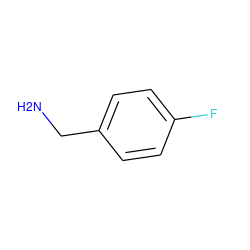 NCc1ccc(F)cc1 ZINC000000157595