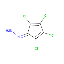 NN=C1C(Cl)=C(Cl)C(Cl)=C1Cl ZINC000001715123