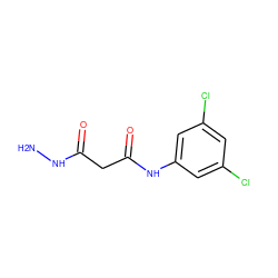 NNC(=O)CC(=O)Nc1cc(Cl)cc(Cl)c1 ZINC000299830403