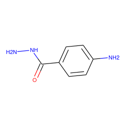 NNC(=O)c1ccc(N)cc1 ZINC000000134424