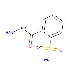 NNC(=O)c1ccccc1S(N)(=O)=O ZINC000003372954