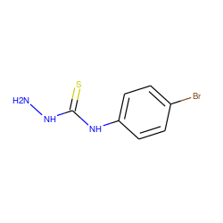 NNC(=S)Nc1ccc(Br)cc1 ZINC000002169719