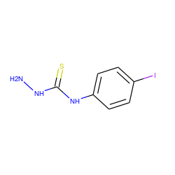 NNC(=S)Nc1ccc(I)cc1 ZINC000002528171