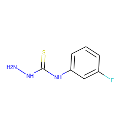 NNC(=S)Nc1cccc(F)c1 ZINC000002168521