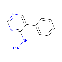 NNc1ncncc1-c1ccccc1 ZINC000000331256