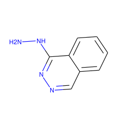 NNc1nncc2ccccc12 ZINC000012360535