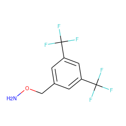 NOCc1cc(C(F)(F)F)cc(C(F)(F)F)c1 ZINC000143288297