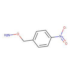 NOCc1ccc([N+](=O)[O-])cc1 ZINC000000169990