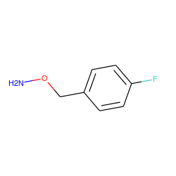 NOCc1ccc(F)cc1 ZINC000000168568