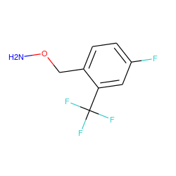 NOCc1ccc(F)cc1C(F)(F)F ZINC000116916973