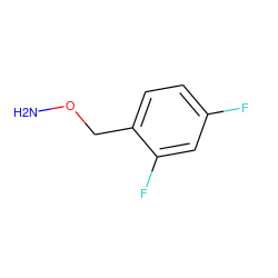 NOCc1ccc(F)cc1F ZINC000076593251