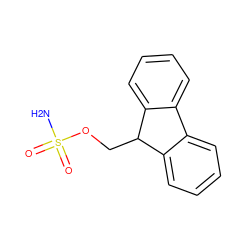 NS(=O)(=O)OCC1c2ccccc2-c2ccccc21 ZINC000013530386