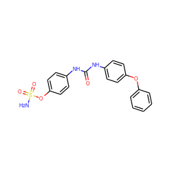 NS(=O)(=O)Oc1ccc(NC(=O)Nc2ccc(Oc3ccccc3)cc2)cc1 ZINC000084669523