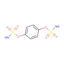 NS(=O)(=O)Oc1ccc(OS(N)(=O)=O)cc1 ZINC000040391664