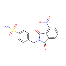 NS(=O)(=O)c1ccc(CN2C(=O)c3cccc([N+](=O)[O-])c3C2=O)cc1 ZINC000103260807