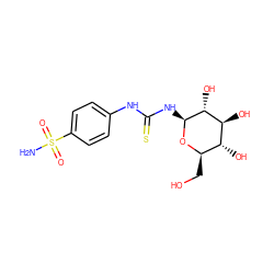 NS(=O)(=O)c1ccc(NC(=S)N[C@@H]2O[C@H](CO)[C@@H](O)[C@H](O)[C@H]2O)cc1 ZINC000073297408