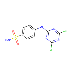 NS(=O)(=O)c1ccc(Nc2nc(Cl)nc(Cl)n2)cc1 ZINC000028391810