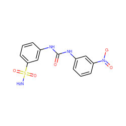 NS(=O)(=O)c1cccc(NC(=O)Nc2cccc([N+](=O)[O-])c2)c1 ZINC000114362266