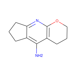 Nc1c2c(nc3c1CCCO3)CCC2 ZINC000027413816