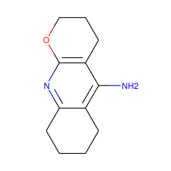 Nc1c2c(nc3c1CCCO3)CCCC2 ZINC000027411895