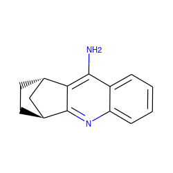 Nc1c2c(nc3ccccc13)[C@H]1CC[C@H]2C1 ZINC000100798505