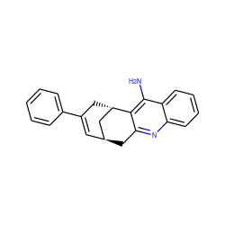 Nc1c2c(nc3ccccc13)C[C@H]1C=C(c3ccccc3)C[C@H]2C1 ZINC000100833319