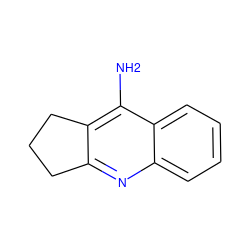 Nc1c2c(nc3ccccc13)CCC2 ZINC000004257702