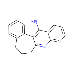 Nc1c2c(nc3ccccc13)CCCc1ccccc1-2 ZINC000000022439