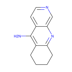 Nc1c2c(nc3cnccc13)CCCC2 ZINC000027330751